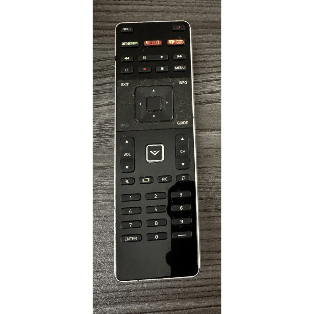 VIZIO XRT500 TV Remote Control with Backlit Keyboard On The Back ORIGINAL